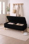 Hanah Home Rena - Banco de almacenamiento negro